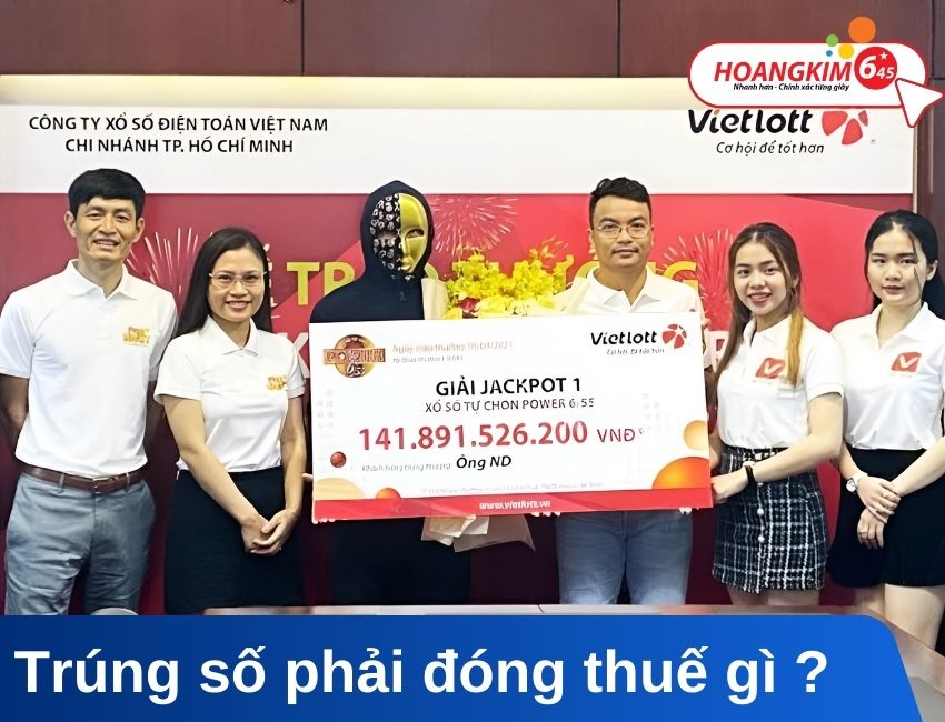 Thuế trúng thưởng xổ số bao nhiêu? Quy định và cách tính