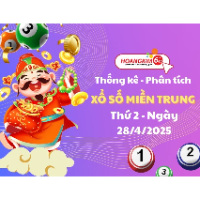 Thống kê XSMT 28/4/2025 – Phân tích Xổ số Miền Trung 28-4 Thứ 2