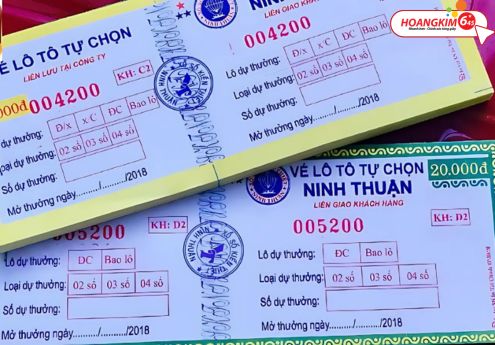vé lô tô tự chọn